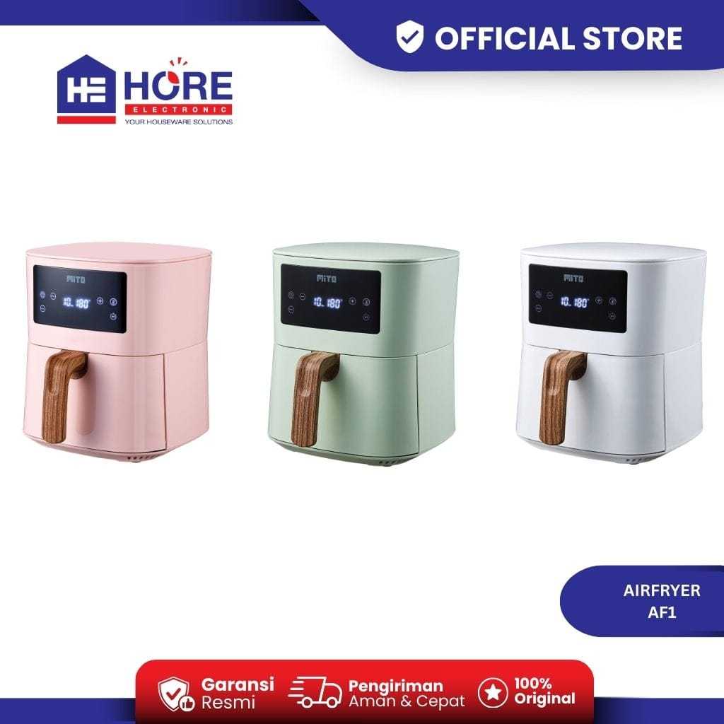 Mito AF1 Digital Air Fryer AF1 Low Watt 4L - Mito AirFryer DigiFry AF 1