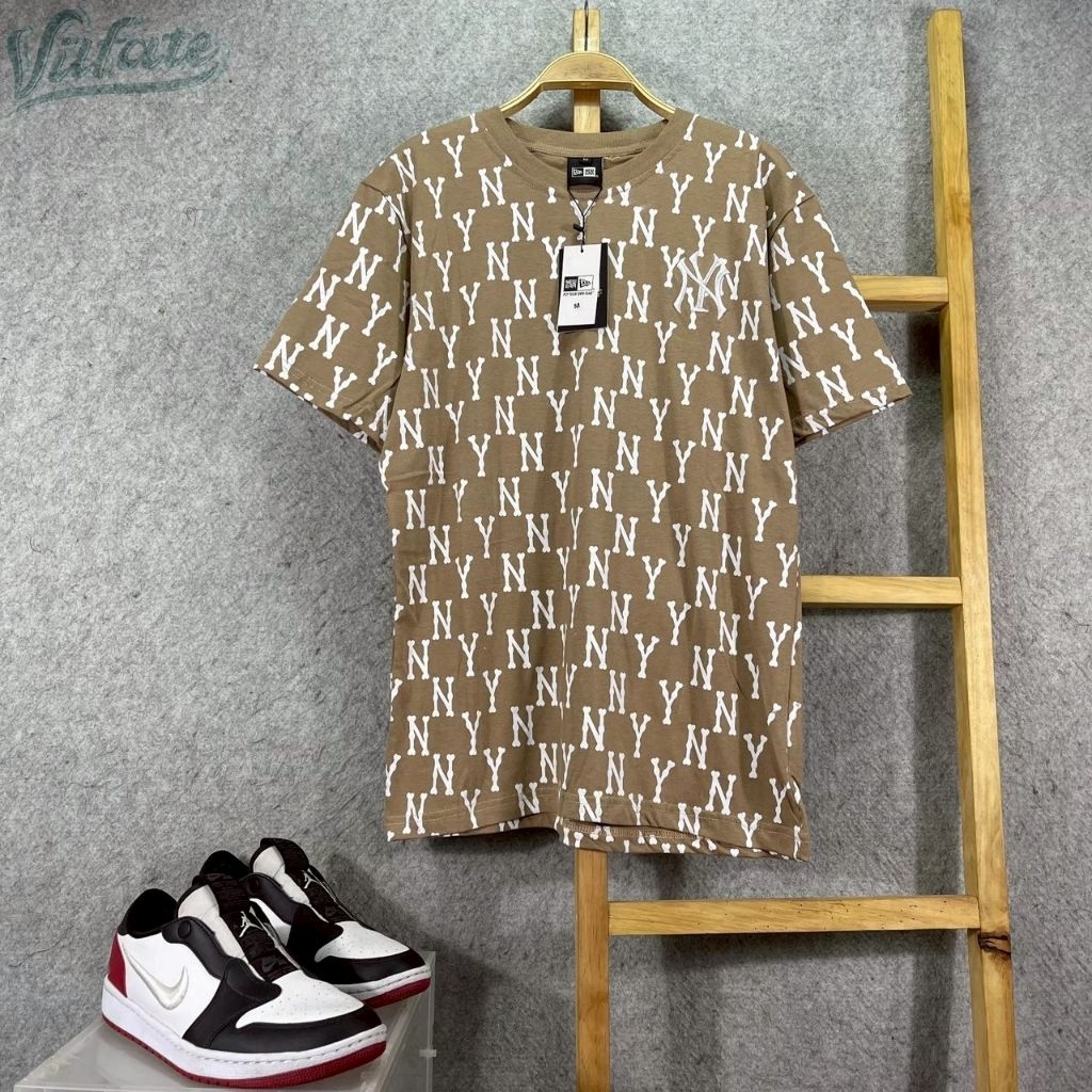 Tshirt Kaos NY logo bordir