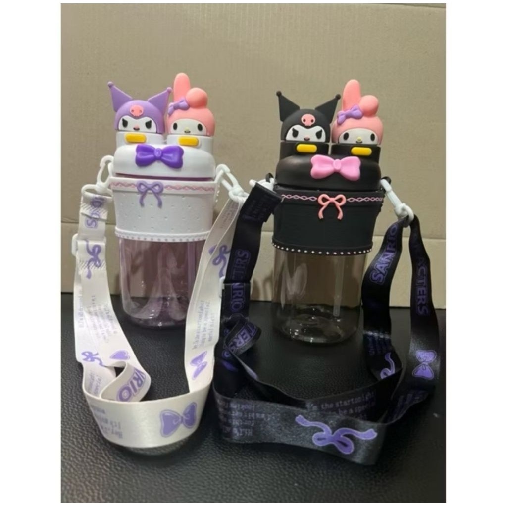 Botol minum kuromi melody tempat minum kuromi melody