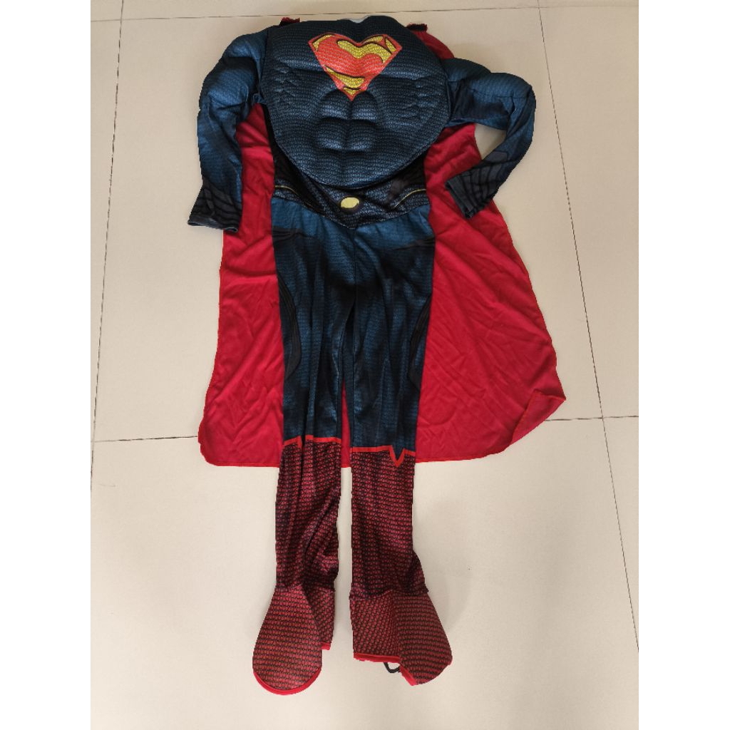 KOSTUM ANAK SUPERMAN SUPERHERO PRELOVED