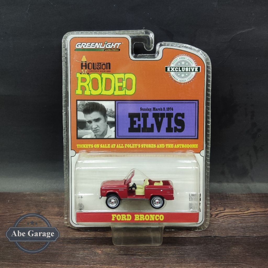 Greenlight Houston Rodeo Elvis Ford Bronco