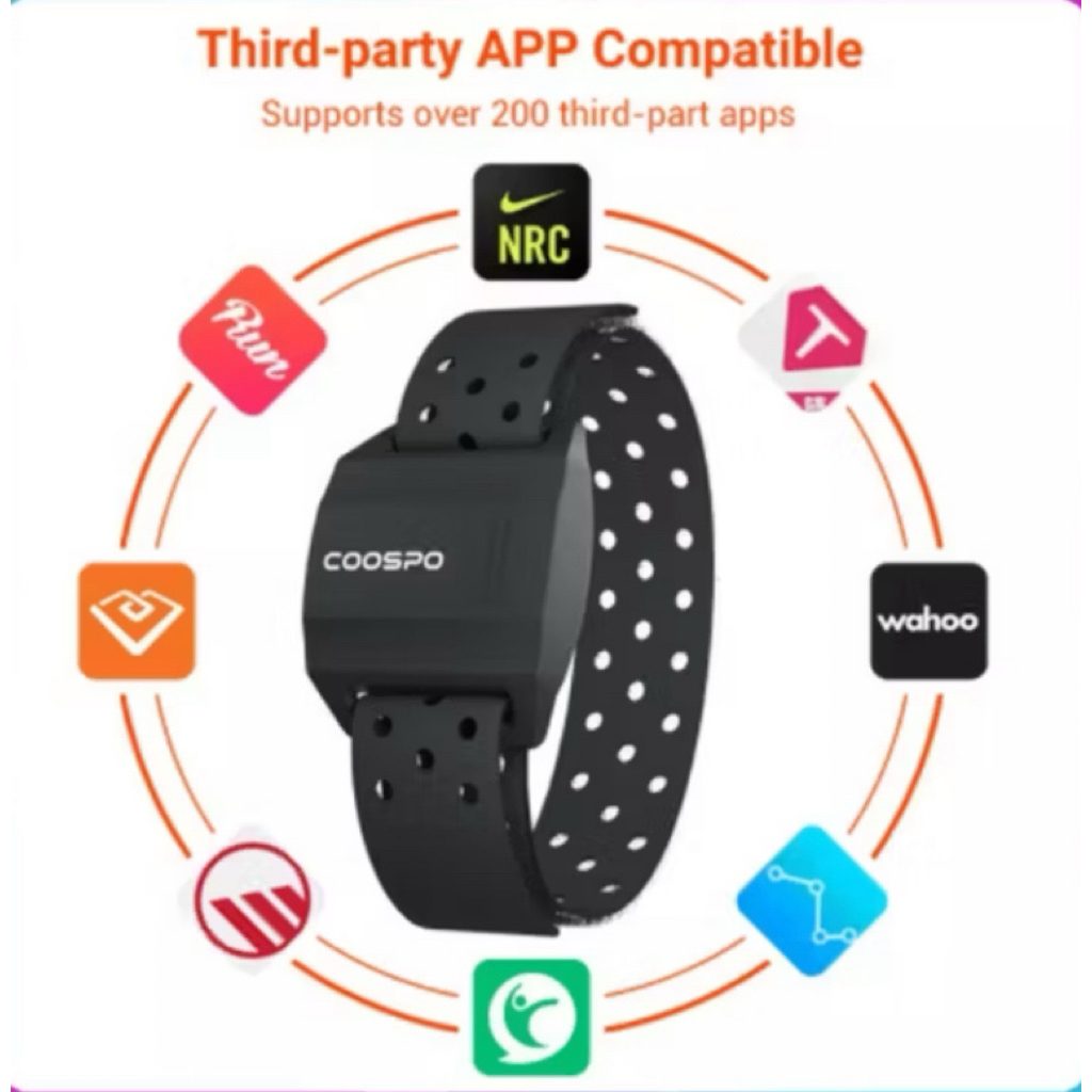 Coospo HW706 Heart Rate Monitor Armband Optical Fitnes Outdoor
