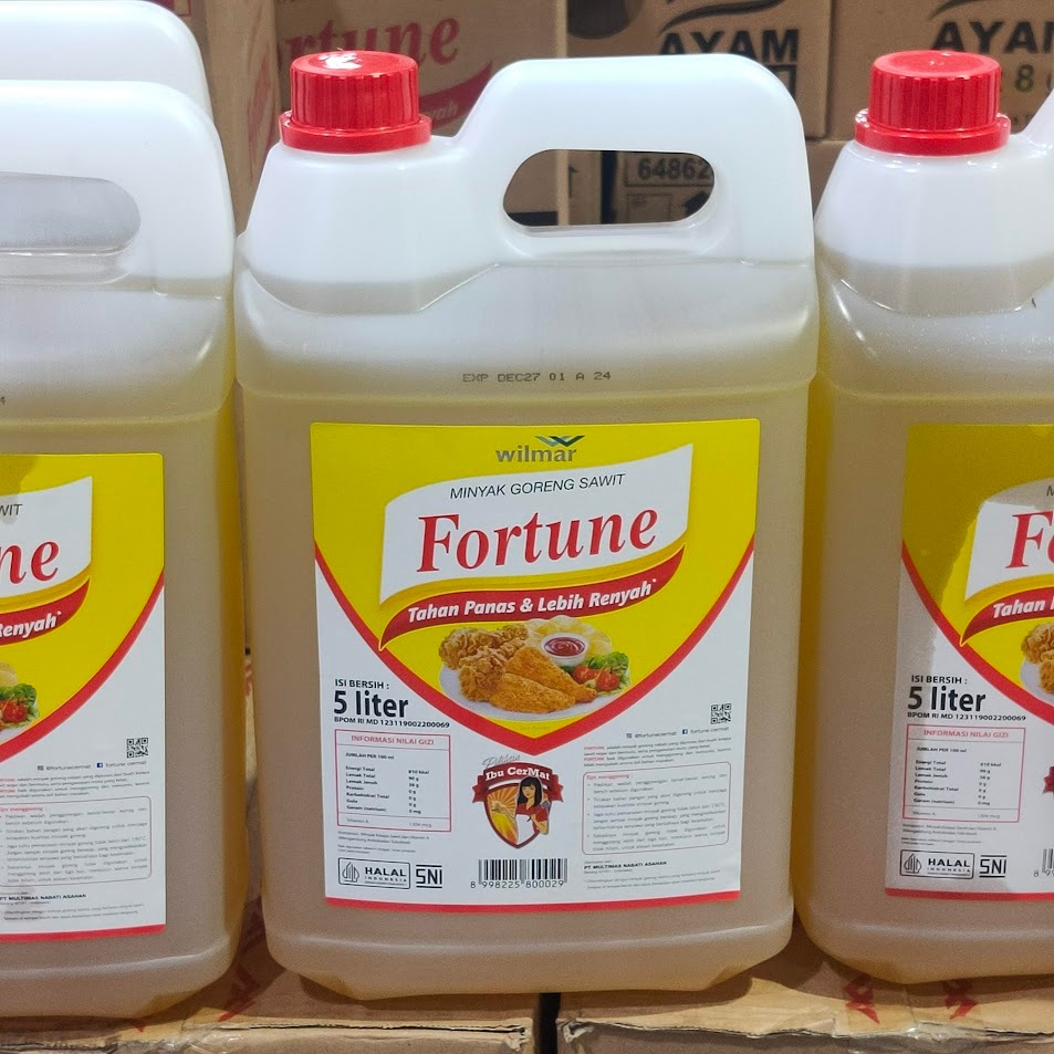 Minyak Goreng FORTUNE 5 Liter Jerigen