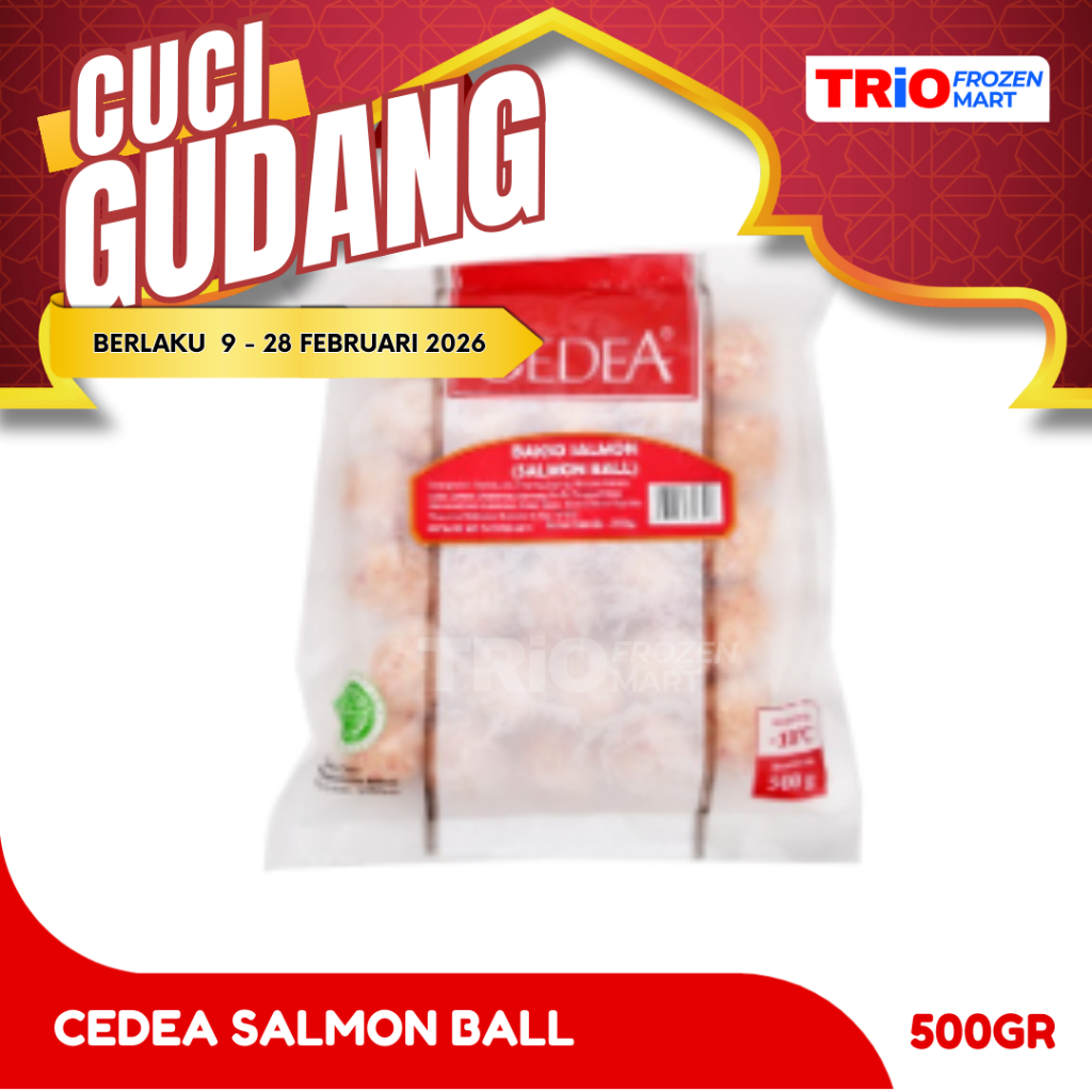 CEDEA SEAFOOD BAKSO SALMON 500GR