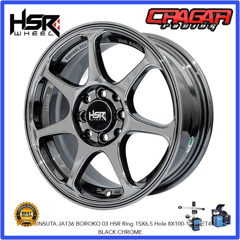 Velg Mobi Hsr Tipe Sebunsuta R15 Lubang 4 Untuk Wuling Confero Formo Binguo Dll