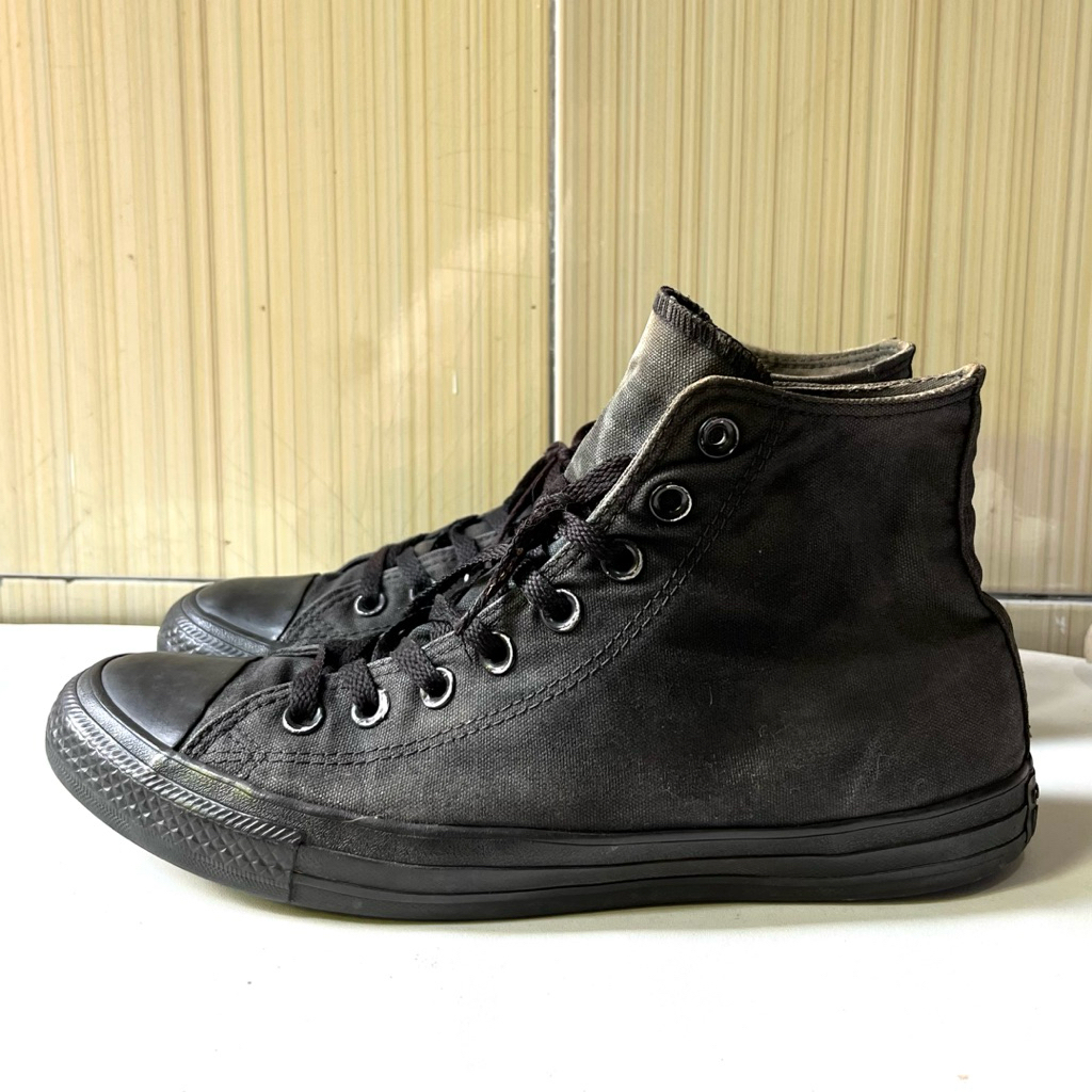 sepatu converse full black