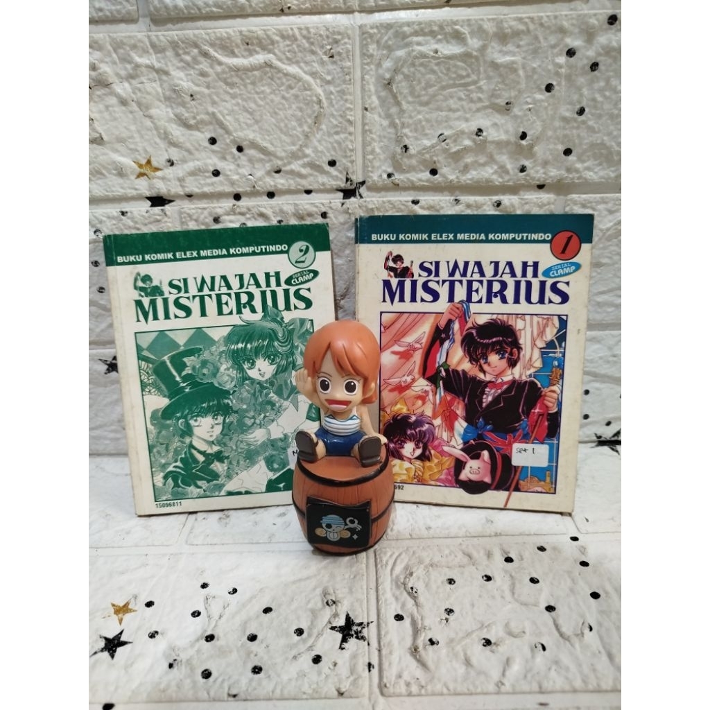 Komik Si Wajah Misterius 1-2 set pertama
