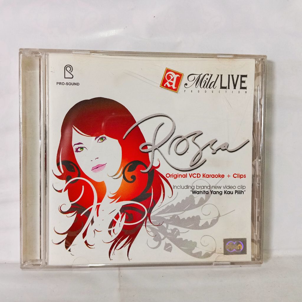 VCD Rossa Original VCD Karaoke + Clips