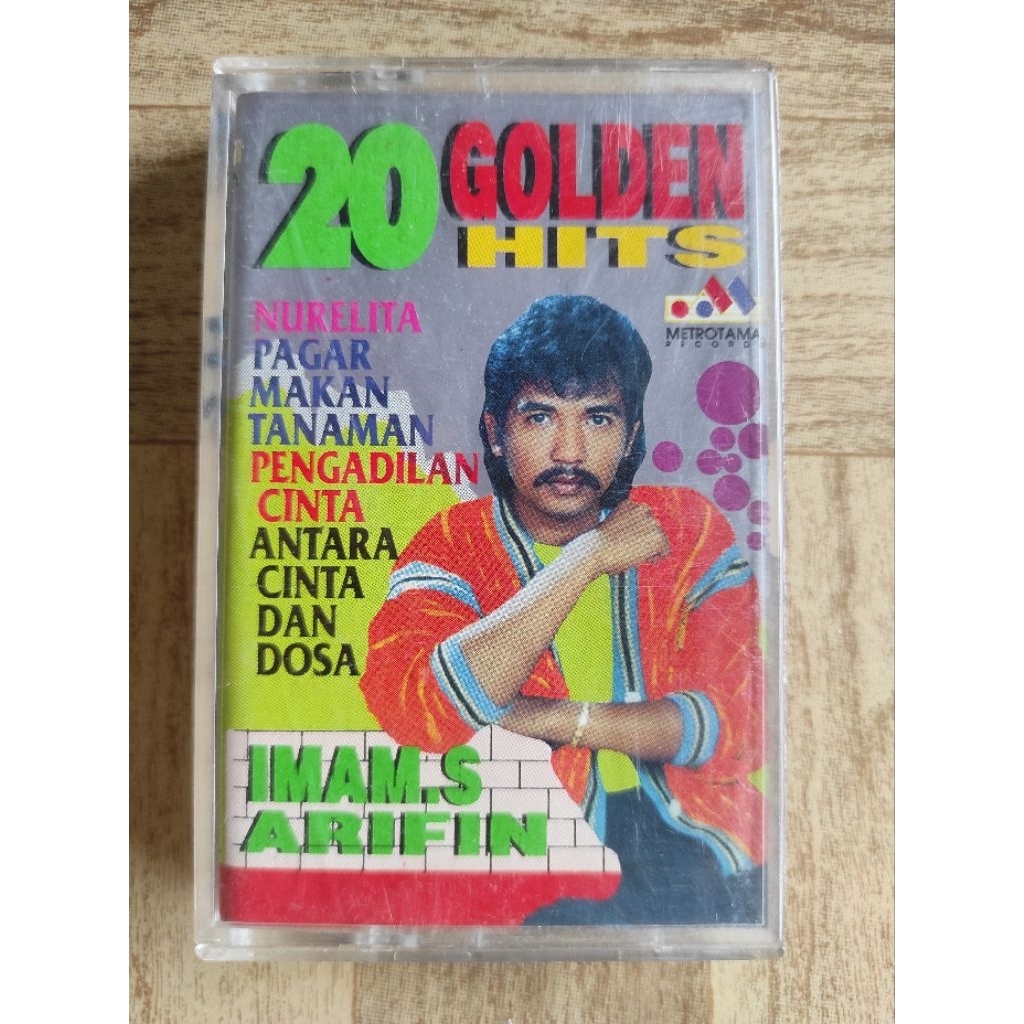 kaset pita 20 golden hits IMAM S ARIFIN