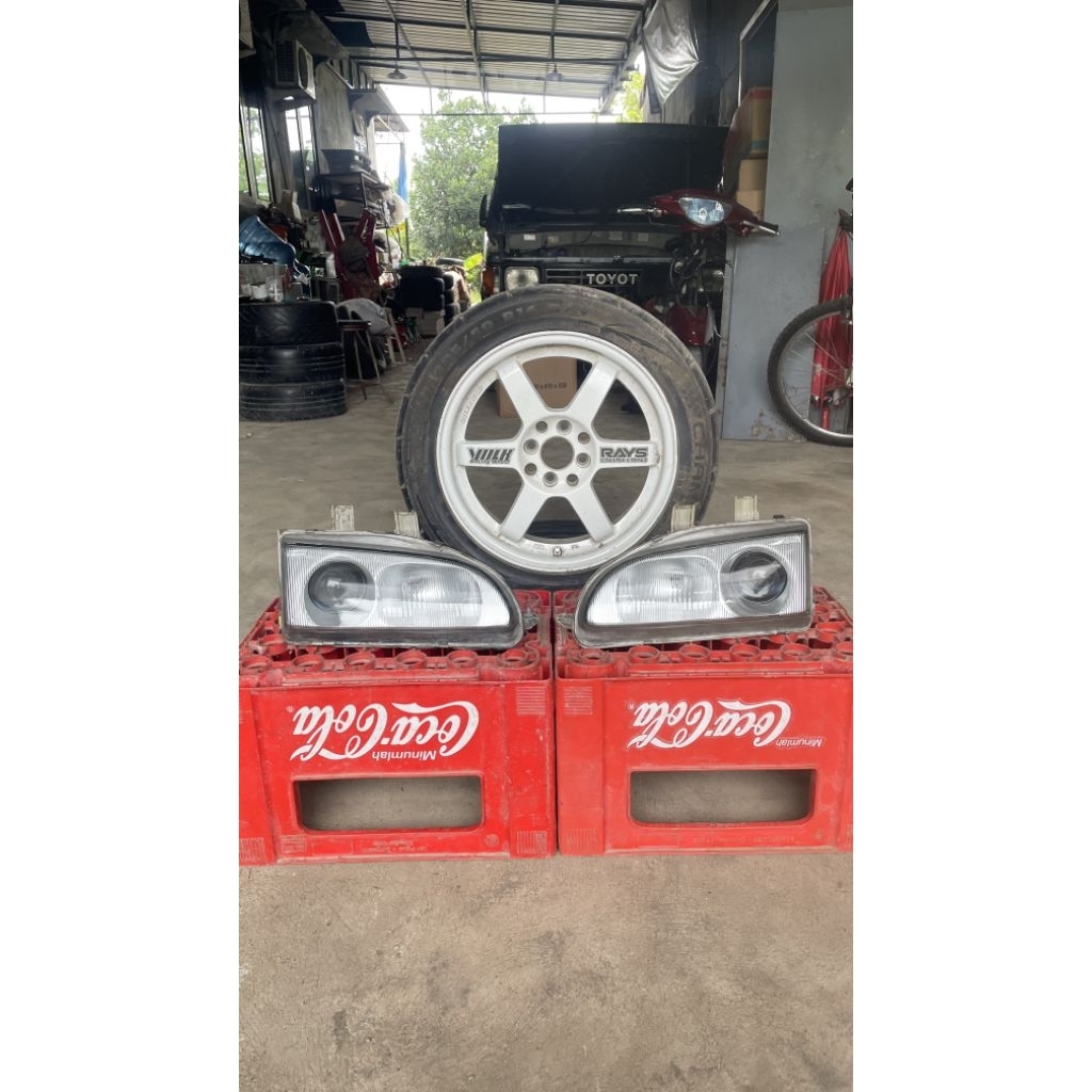 Headlamp Denji Civic Genio / Estio copotan