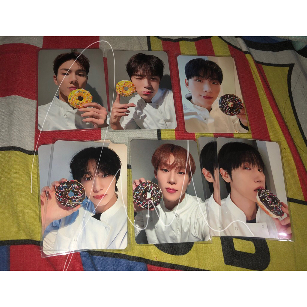 Monsta X - Photocard Shownu Minhyuk Kihyun Hyungwon Jooheon IM Changkyun Benefit Makestar Album The 