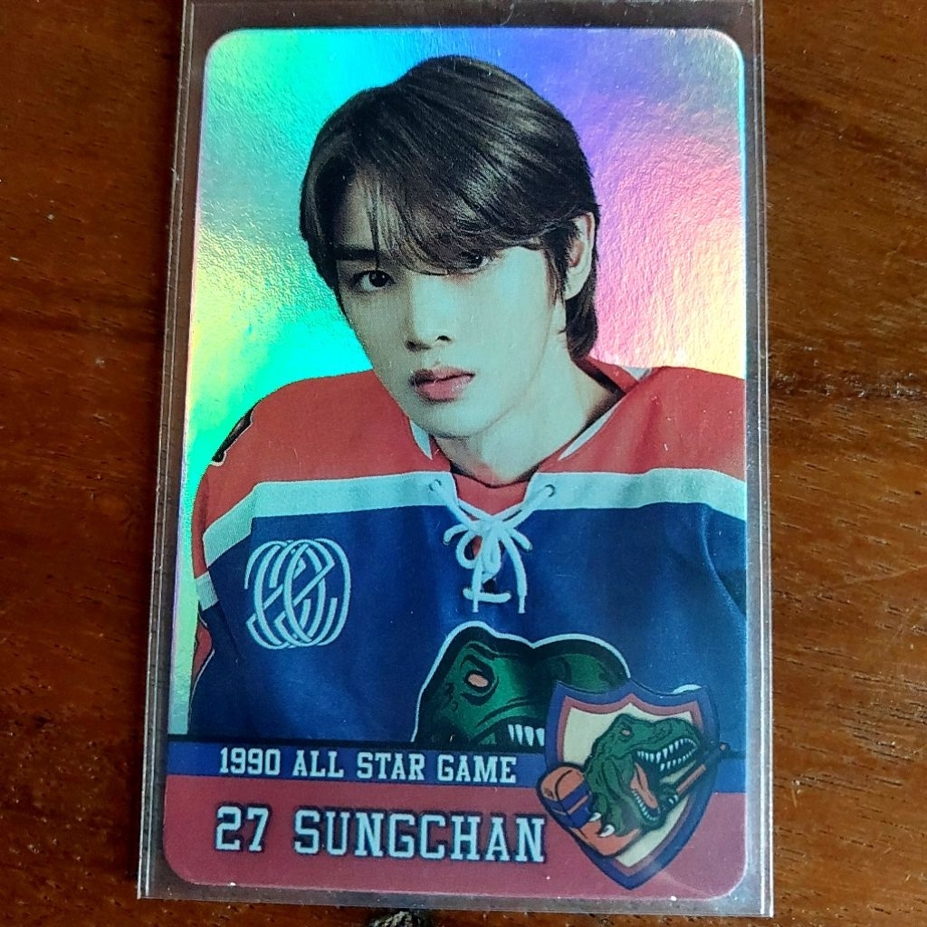 Photocard PC Official Trading Card Holo Sungchan 90's Love NCT Riize