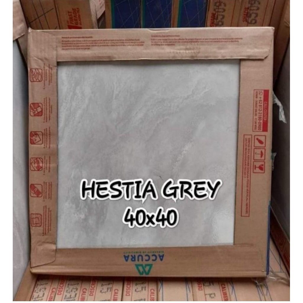 keramik accura Hestia grey 40x40 grade pro