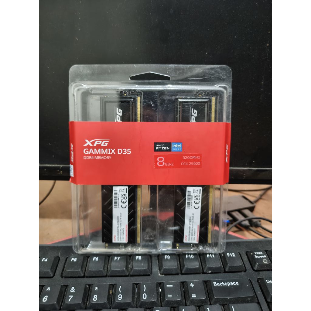 [NEGO] ADATA RAM XPG GAMMIX D35 DDR4 16GB (8x2) 3200MHz PC4-25600 untuk Intel dan AMD Ryzen