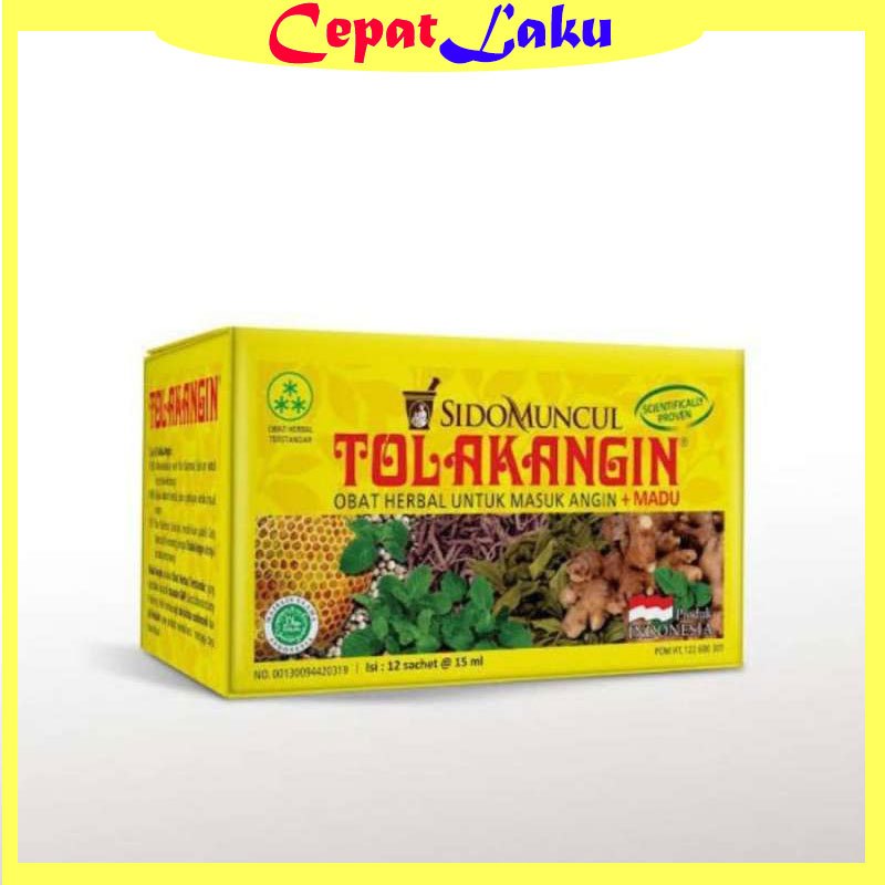 Tolak Angin Cair Herbal Isi 12 Sachet Promo Cepat