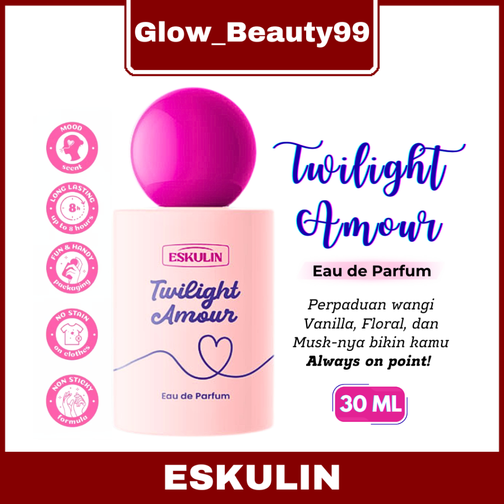 ESKULIN EAU DE PARFUM 30ml TWILIGHT AMOUR - 30ml TWILIGHT AMOUR
