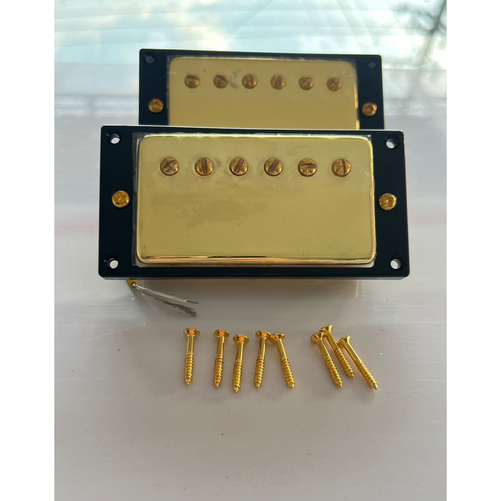 Pickup Gitar Humbucker Les Paul Gibson Gold (Spull Gitar Gibson)