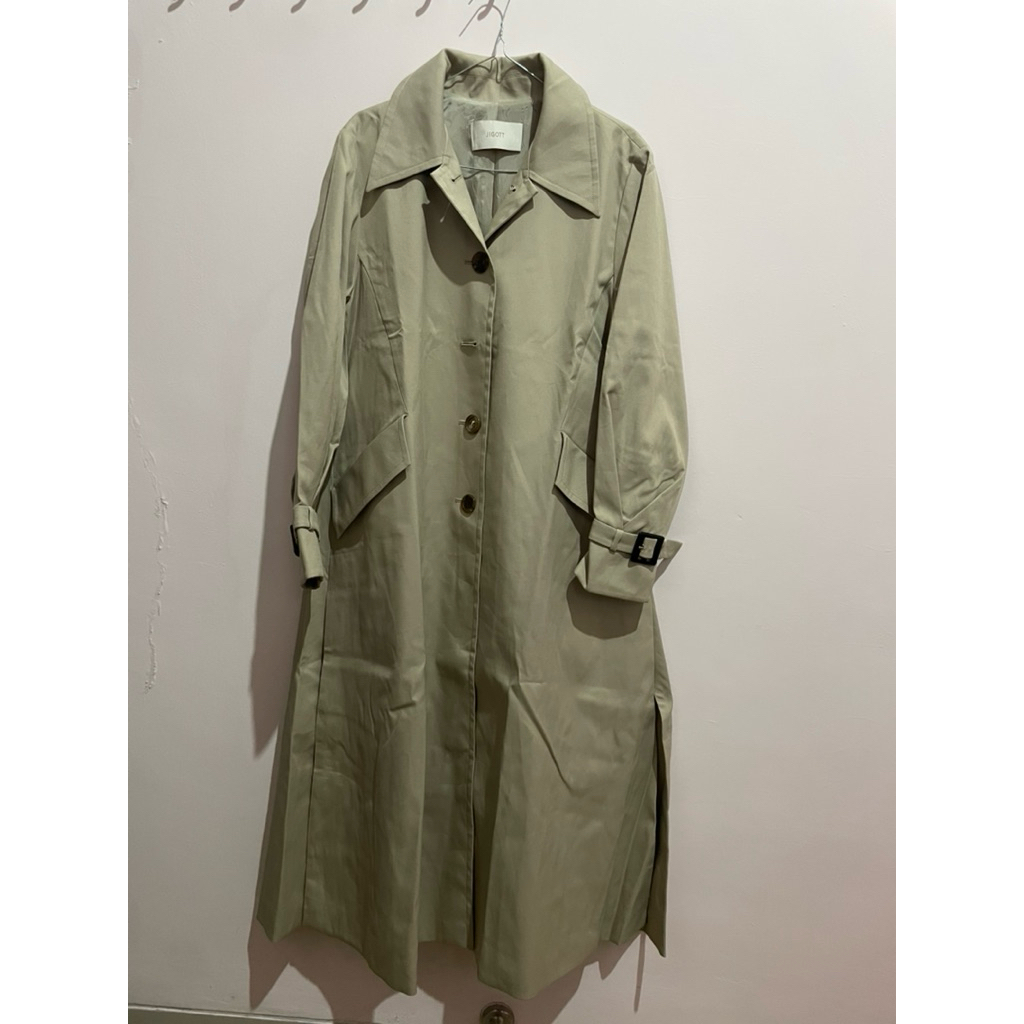 Long Megar Coat Premium Cream khaki Premium Long Coat Cream khaki Long Coat Premium Long Coat Premiu