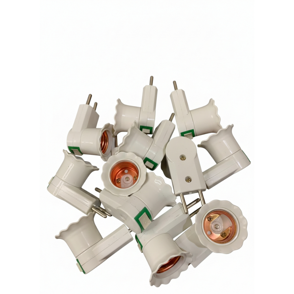 Fitting Lampu Colok Jumbo ON OFF | Dudukan Bohlam Saklar Praktis