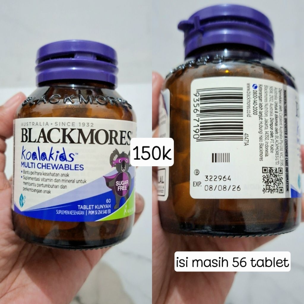 [PRELOVED] blackmores koalakids / multivitamins