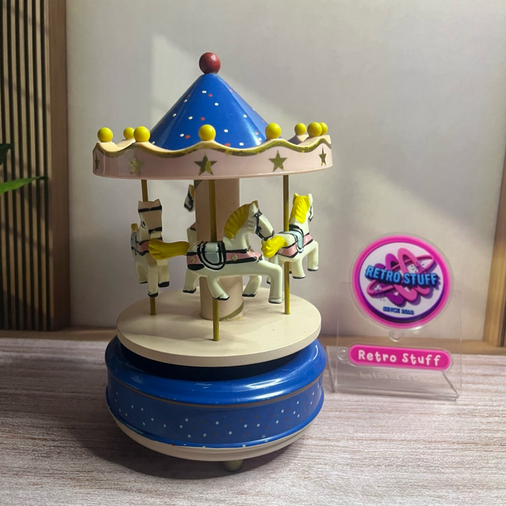 Figure Music Box Carousel Lucu