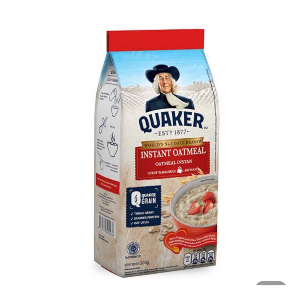 Quaker oatmeal 200 gr