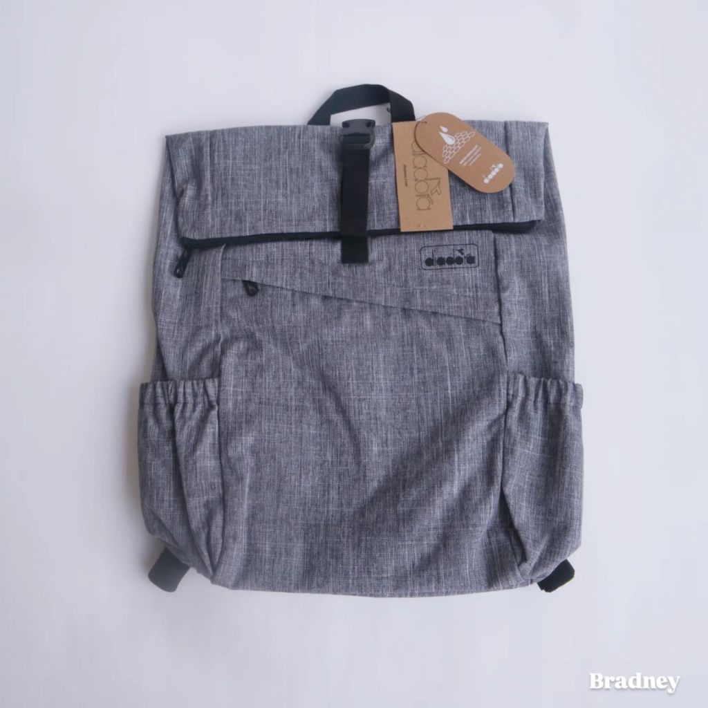 (New) Diadora Nigel Unisex Backpack - Grey