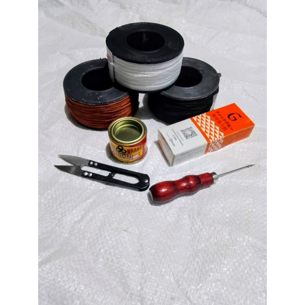 Paket 7 Benang 3warna 30M