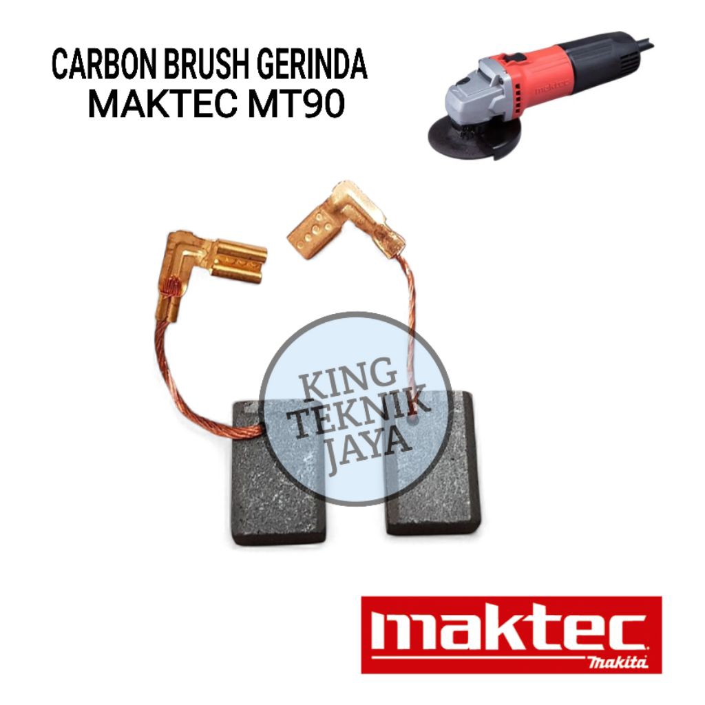 Carbon Brush Mesin Gerinda Maktec MT90 / Bostel Brostel CB Gurinda Maktek MT 90
