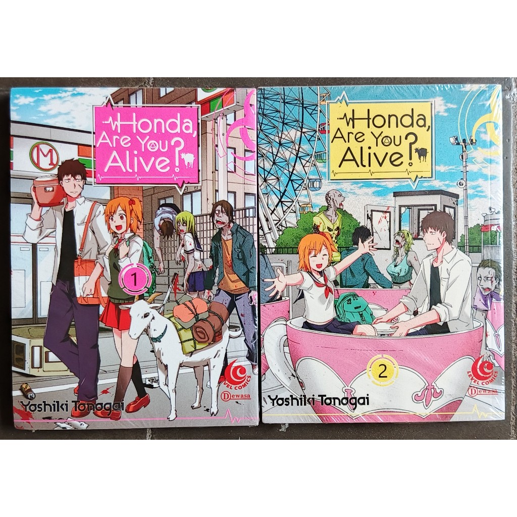 Komik Honda, Are You Alive? 1 dan 2 Dijual Sepaket (Segel)