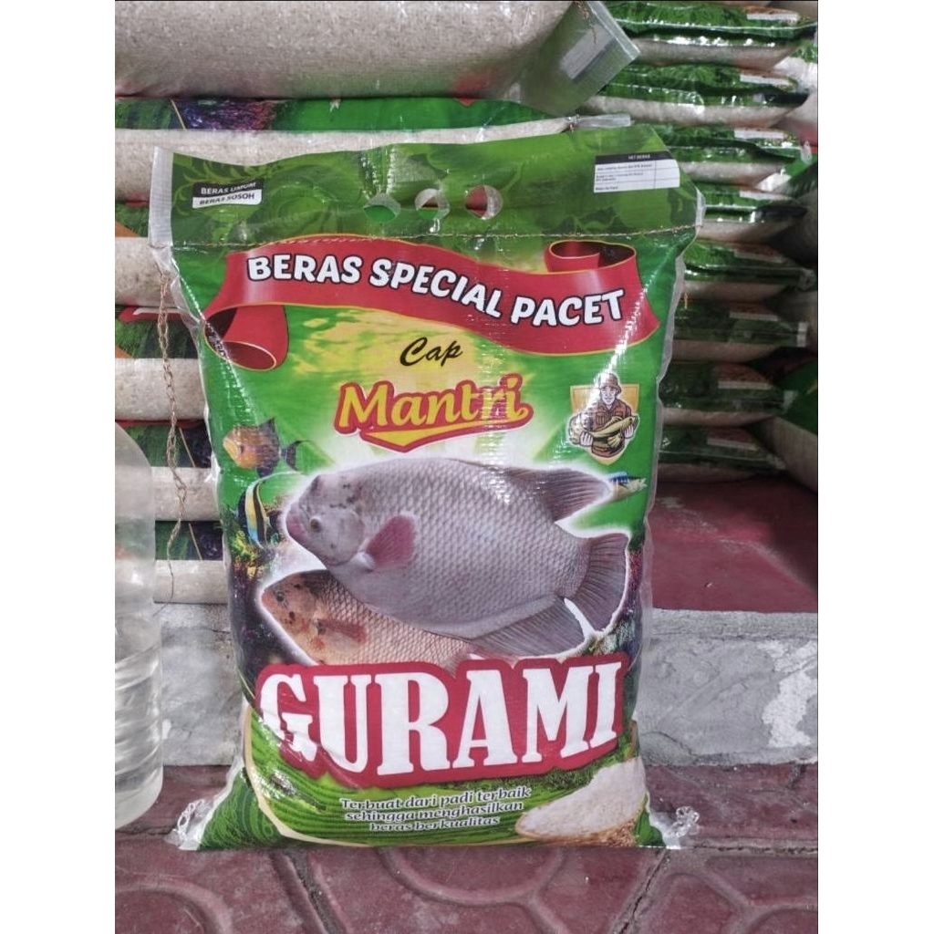 Beras Putih Cap Gurami Pacet - Tekstur Lembut, Aroma Harum, Cepat Masak
