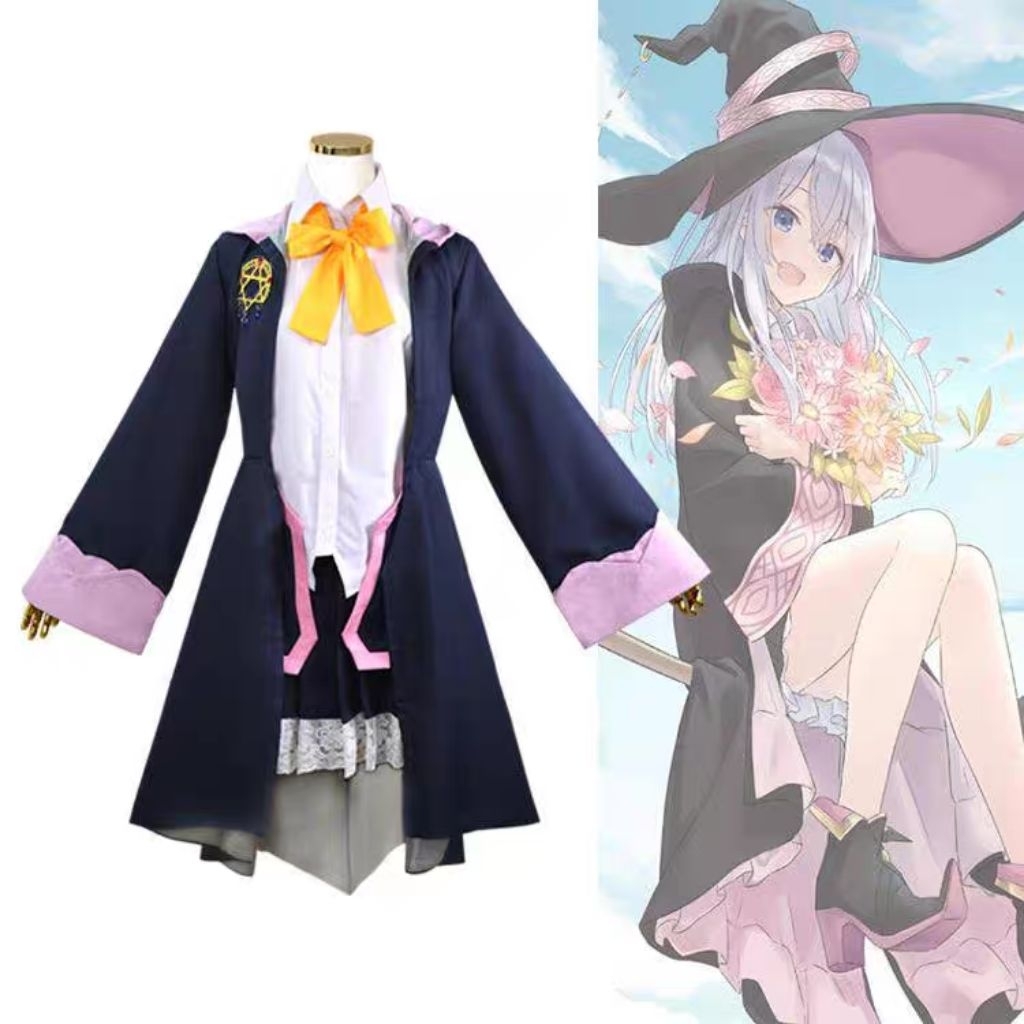 [PO] Elaina costum cosplay majo no tabi tabi