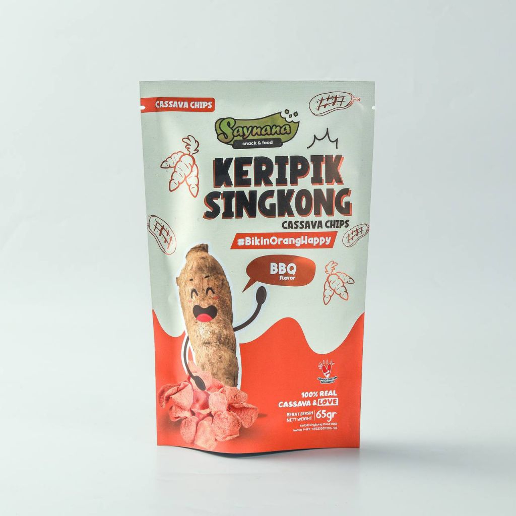 Saynana Keripik Singkong BBQ
