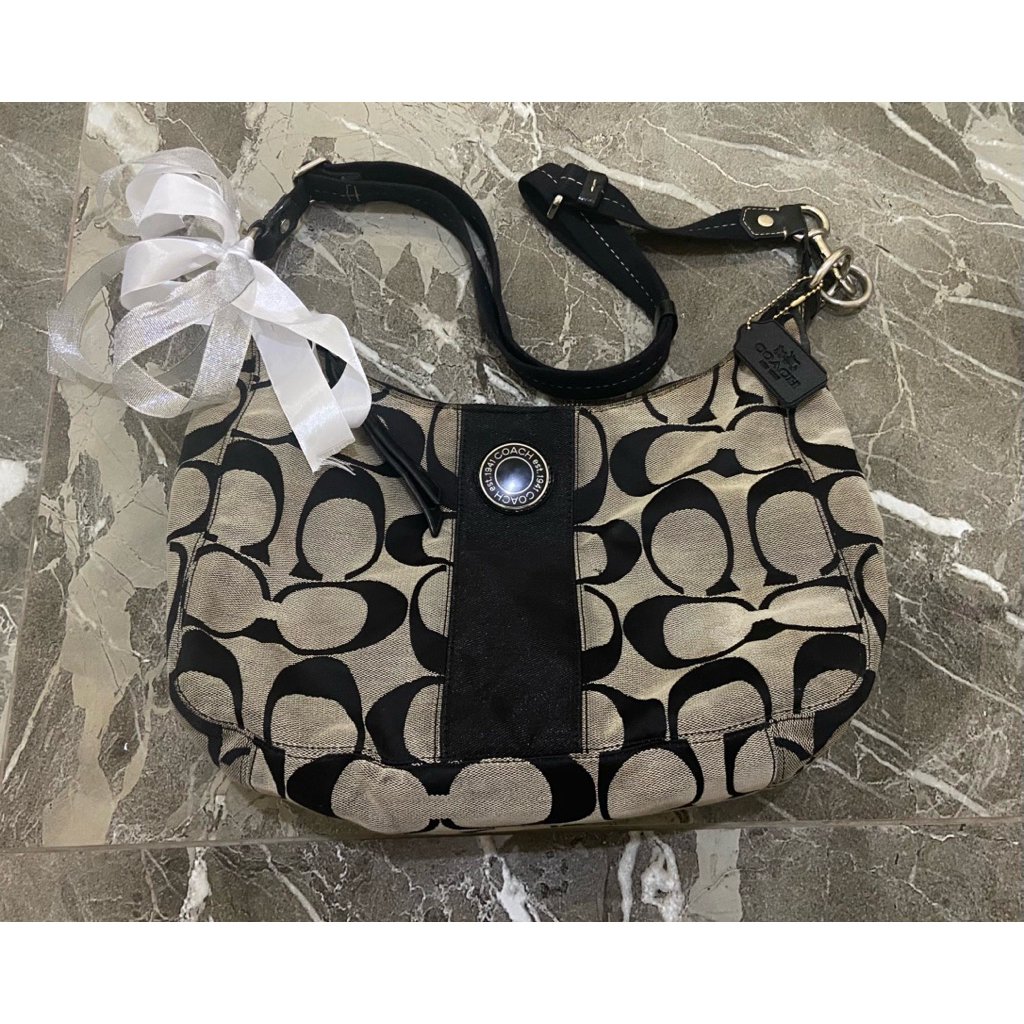 Coach sling soho hobo black