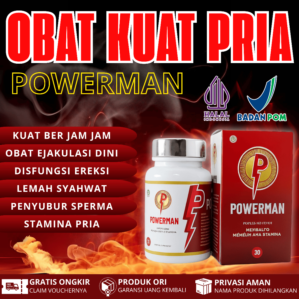 powerman obat tradisional; palibng ampuh obat kuat