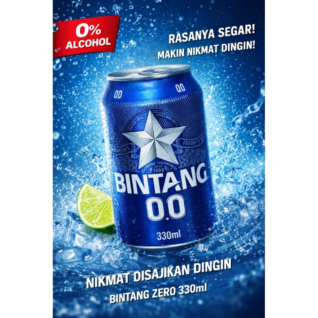 BINTANG ZERO 330 ml