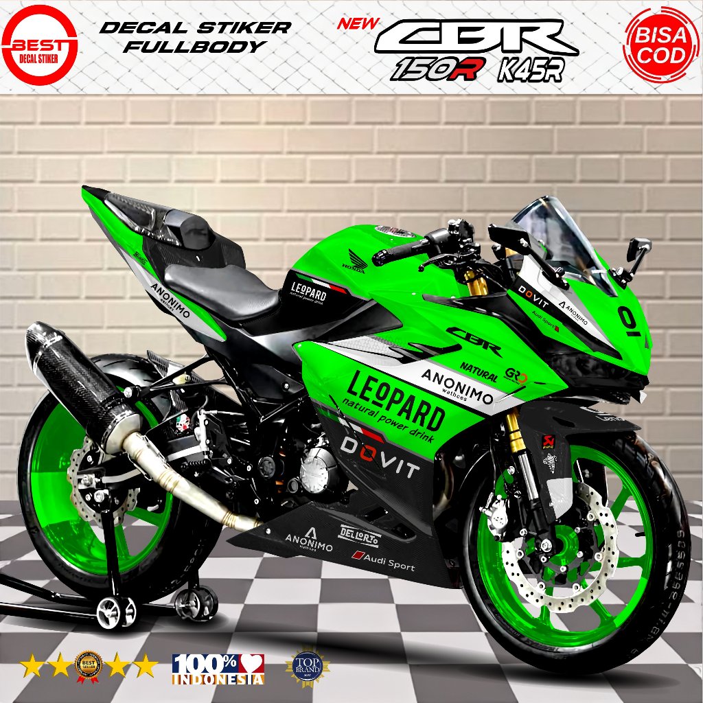 Sticker Decal Honda CBR 150R 2021-2023 Fullbody Desain Motogp Racing