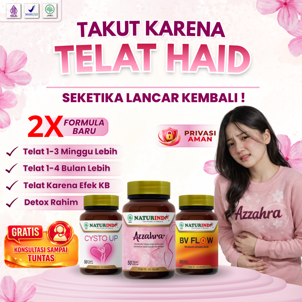 Obat Telat Dateng Bulan Pelancaran Menstruasi Haid Ampuh Lancar Haid Keputihan Kewanitaan Gatal Nyer