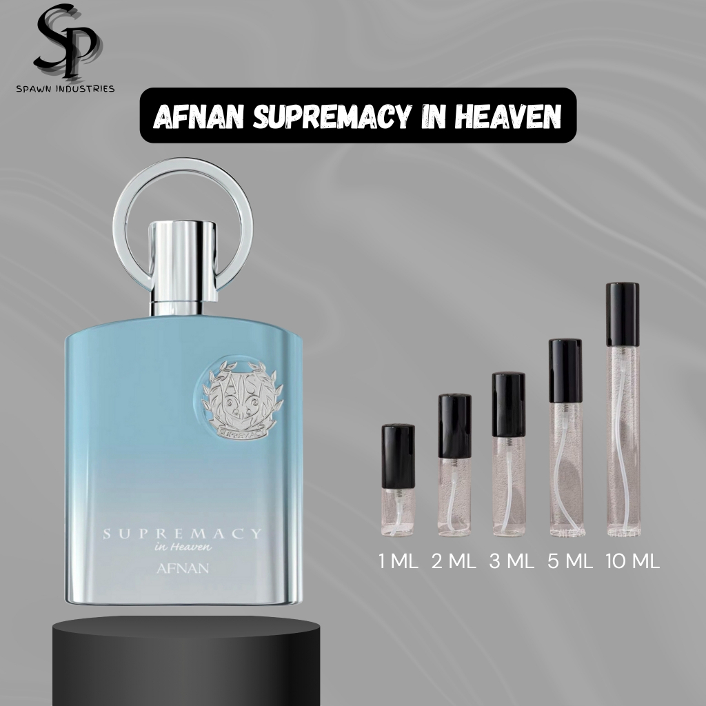 DECANT Parfum Perfume Fragrance Afnan Supremacy In Heaven For Men EDP