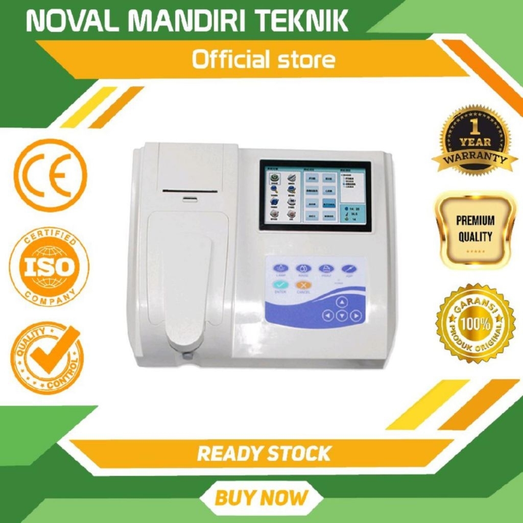 BC300 Semi-auto Biochemistry Analyzer analyzing blood Glucose body fl.