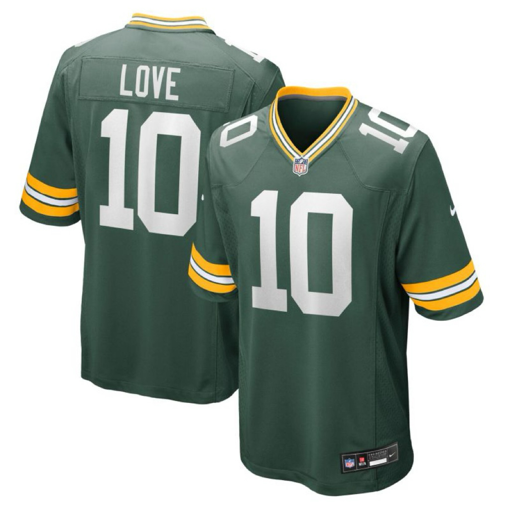 JERSEY MEN’S NFL GREEN BAY PACKERS TUCKER LOVE ORIGINAL AUTHENTIC