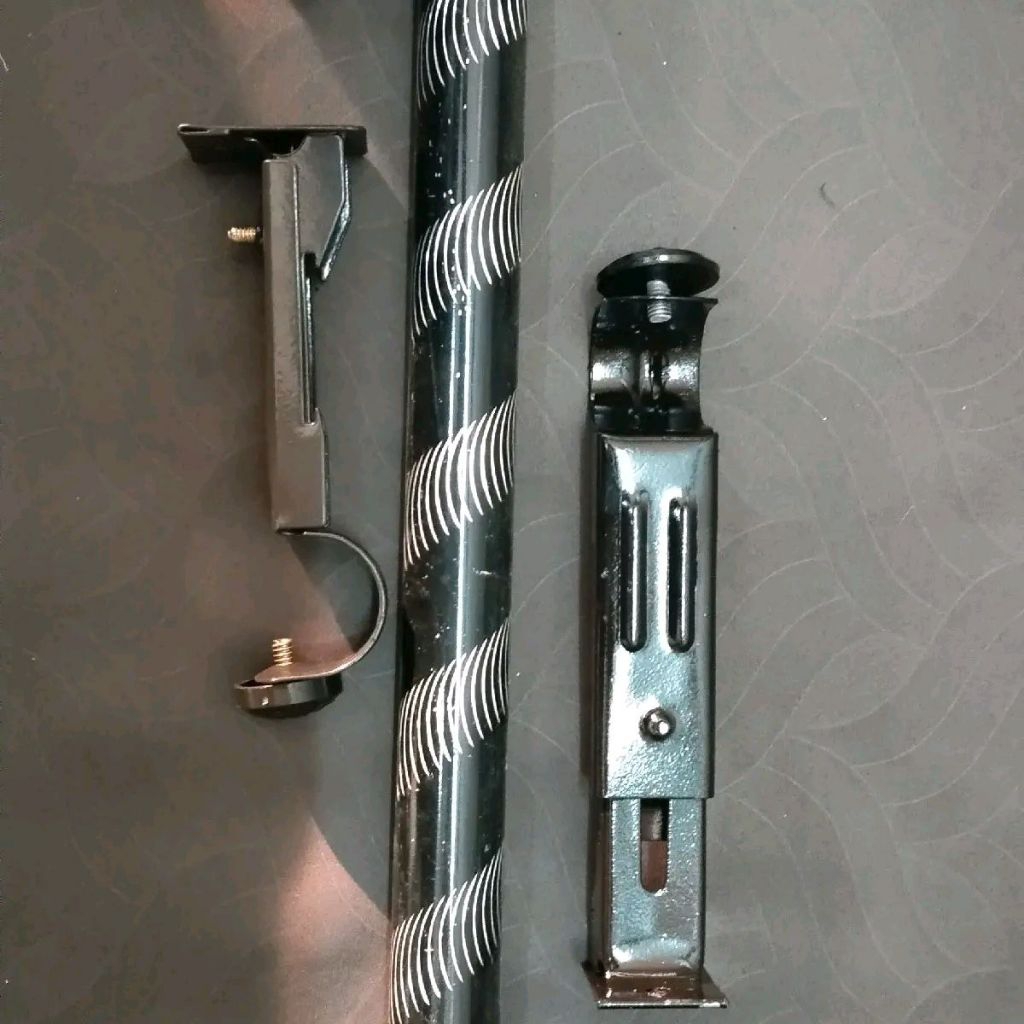 Batangan gorden,reil gorden,tiang gorden minimalis fullset untuk jendela,pintu begaya minimalis mode