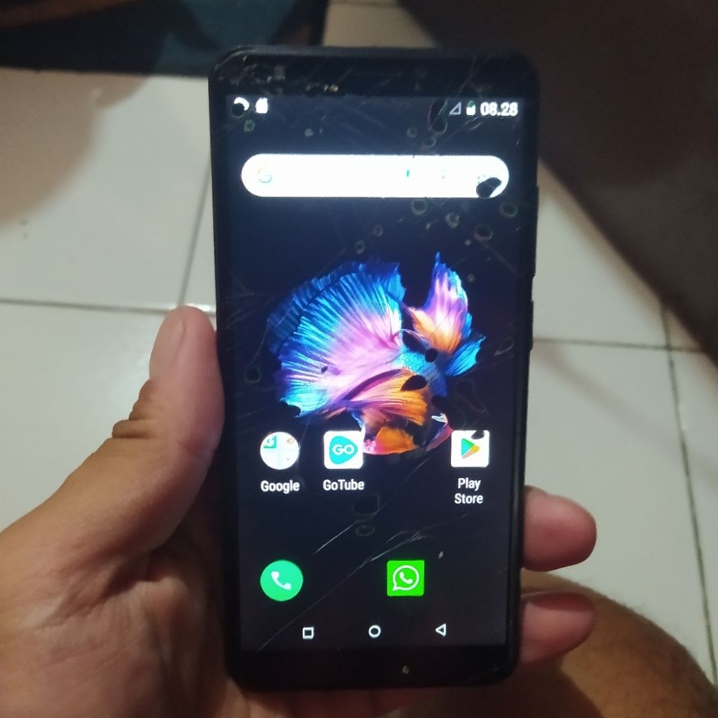 LCD & Touchscreen & Frame Lava Iris 88_Lite [Minus]