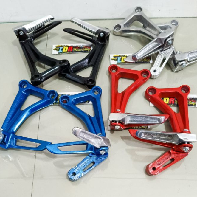 Postep CBR650 Fosstep CBR 650 Set Pangkon Knalpot New