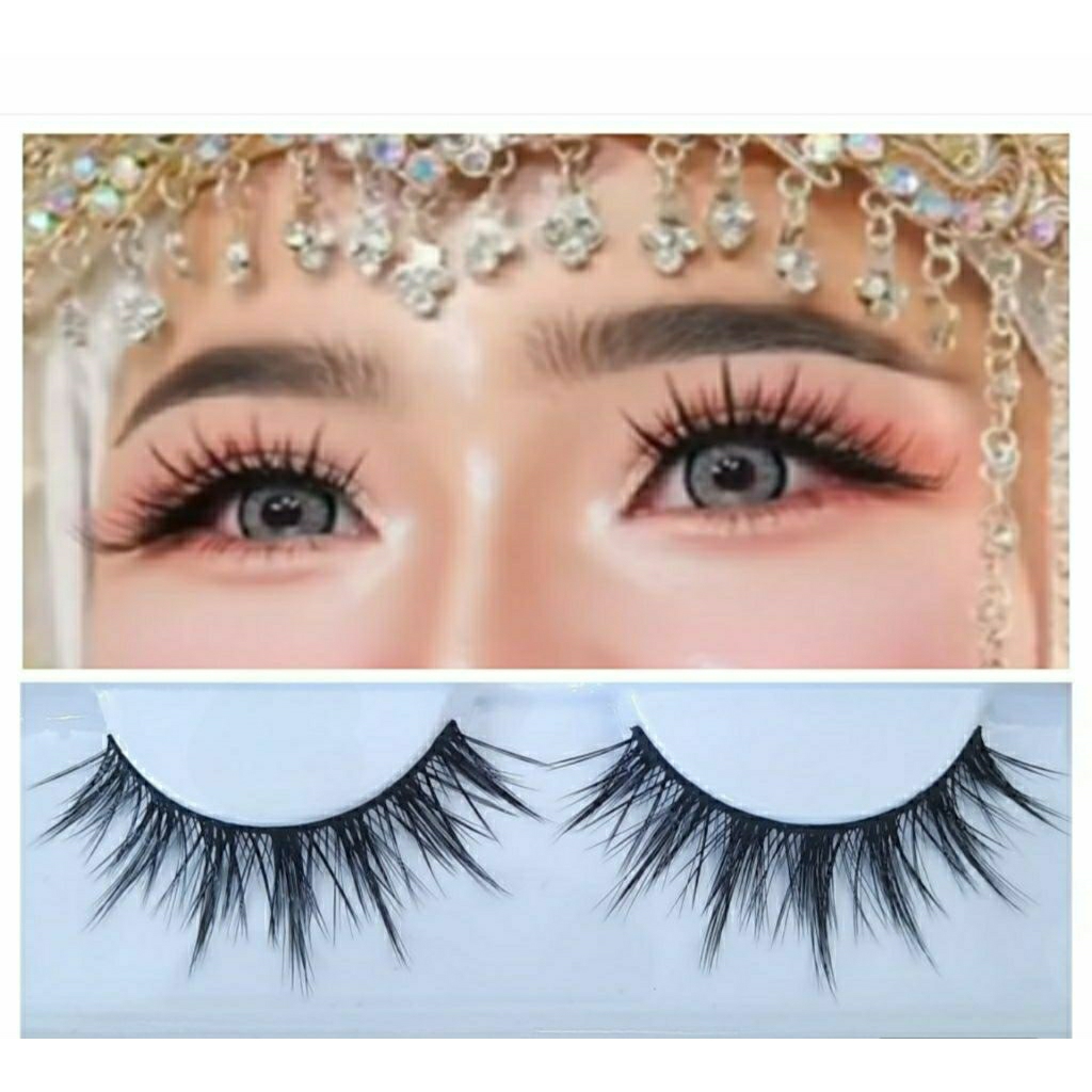 IndoBeauty Lashes 4D Seri DY-02 / 1 Pasang