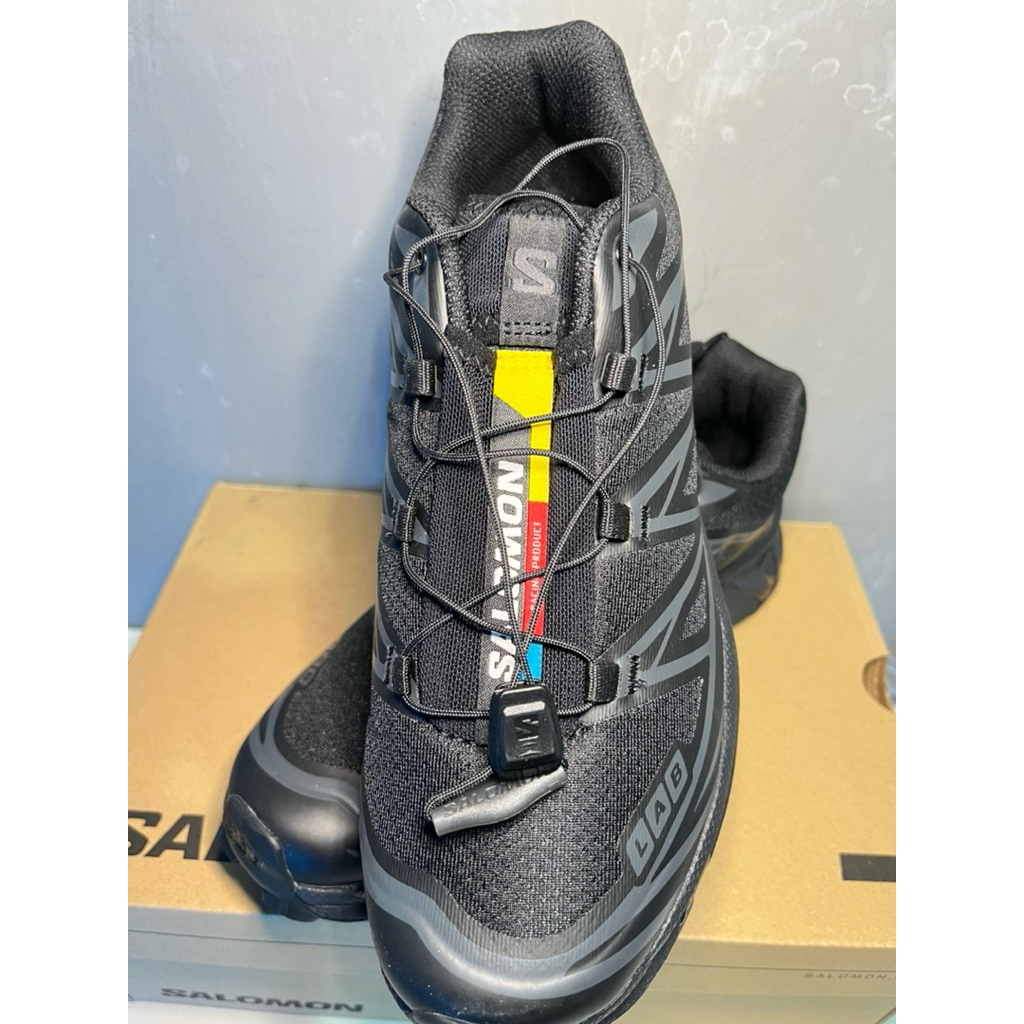 salomon xt6 triple all black
