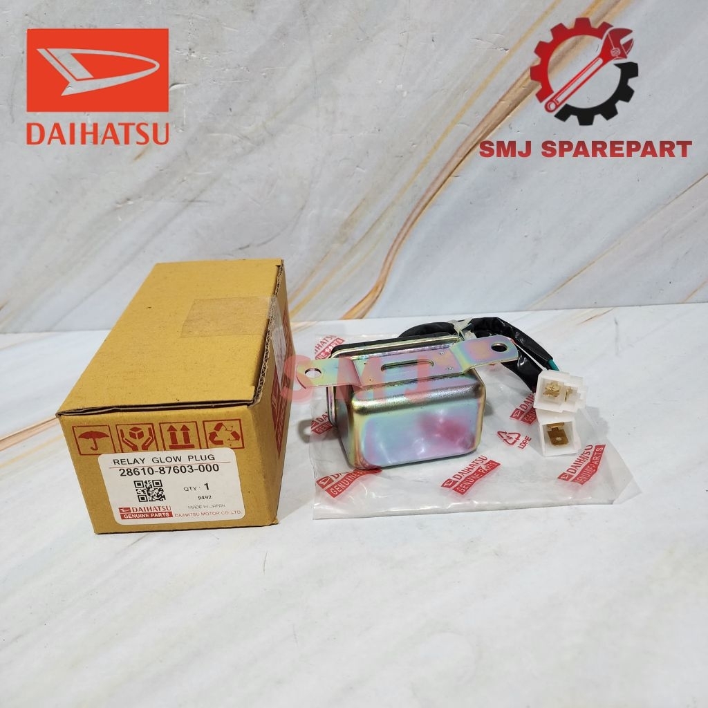 Relay Glow Plug Pemanas Taft GT F70 Hiline Rocky 28610-87603 Original