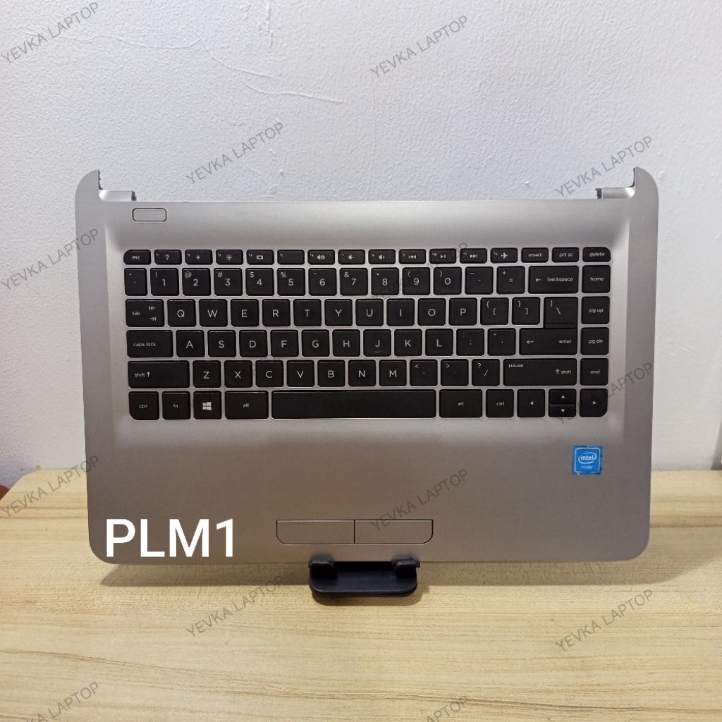 [ SILVER ] Palmrest Hp 14-am bisa untuk Hp 14-ac  Hp 14-an Hp 14-af dan 240 G5 Normal Tested Seken O