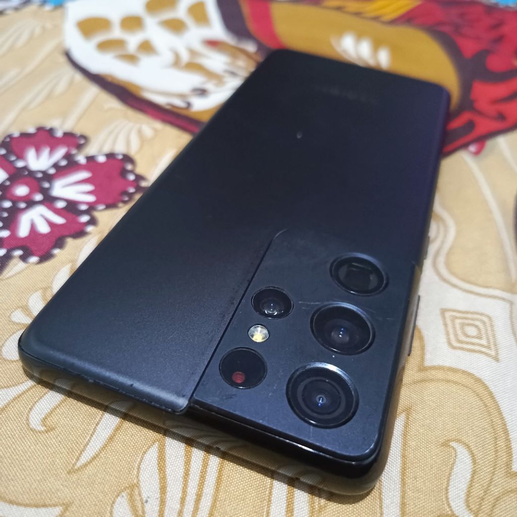 Samsung S21 Ultra SM-G998B/DS 12/256 Second Bekas Bagus Batangan layar bagus tidak ada shadow
