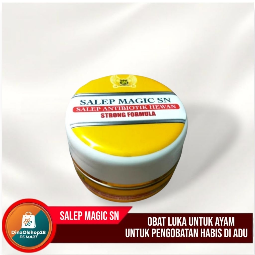 SALEP MAGIC SN STRONG FORMULA - Obat Luka Kucing Anjing Jamur Scabies Koreng Anti Bakteri Antibiotik